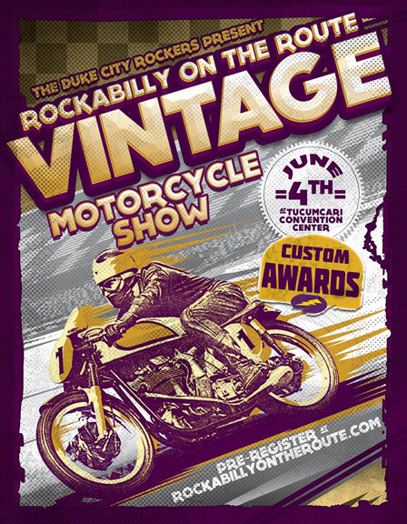 Rockabilly on the Route Vintage Motorcycle Show