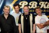 Chris Spedding, Slim Jim Phantom (Stray Cats), Robert Gordon and Glen Matlock (Sex Pistols)