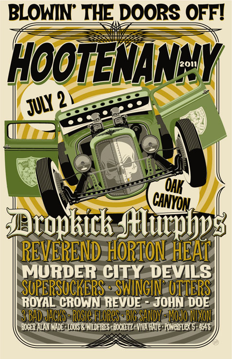 hootenanny-2011-band-lineup-schedule-poster